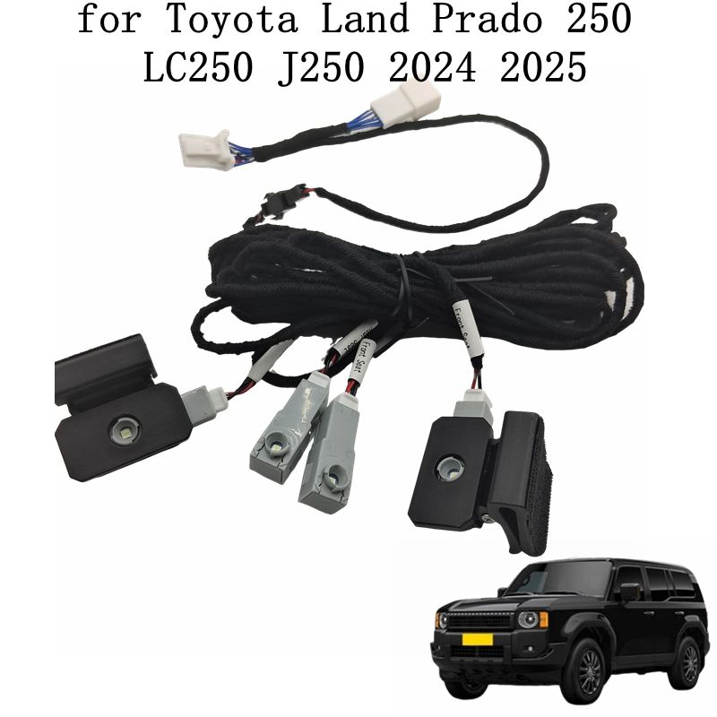 Actinic Blue Led - 4 adet LED araba iç atmosfer