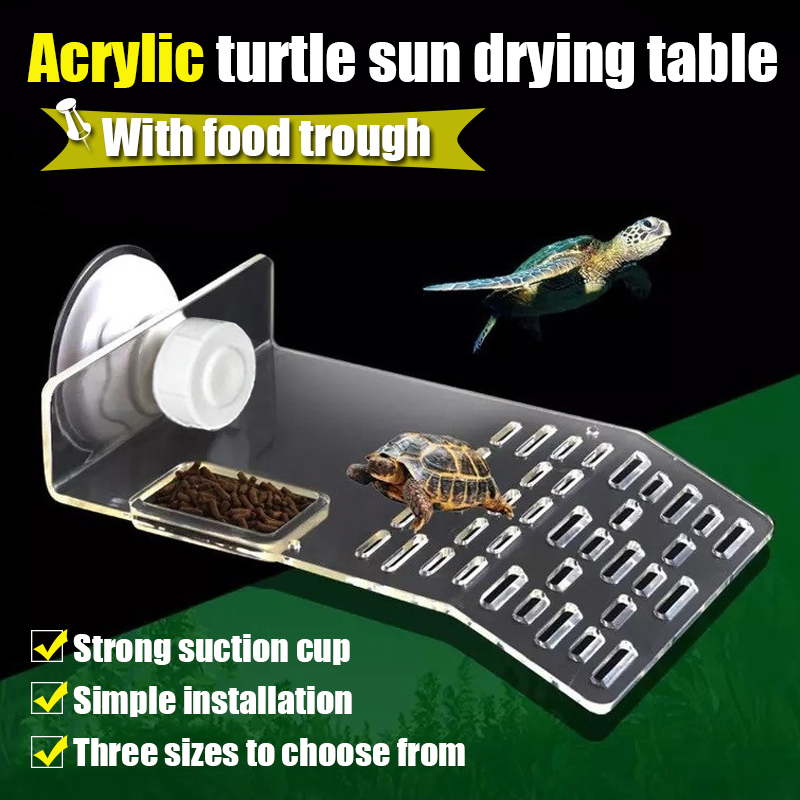 Marine Aquarium Aquascape - 1 adet S/M/L boyutu kaplumbağa platformu