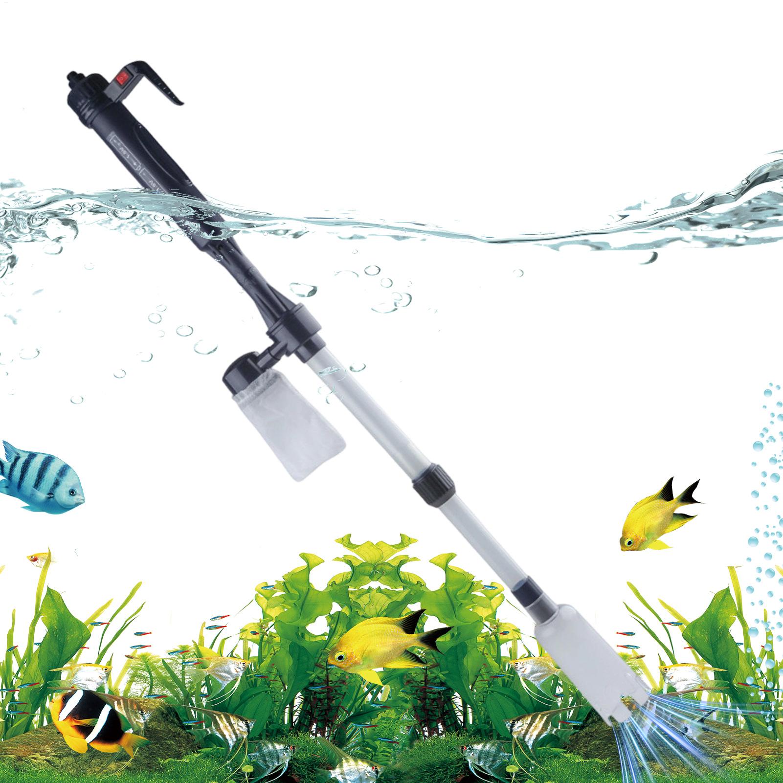 Marine Aquarium Reactors - Akvaryum Vakum Ayarlanabilir Teleskopik USB Taşınabilir