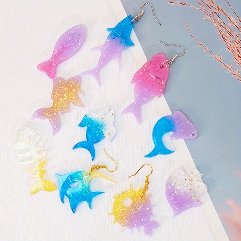 Okyanus temalı küpe ve kolye k - Aquarium Marine Fishes incelemesi ve fiyatı