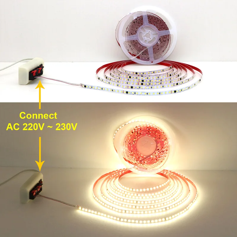 AC220V 230V 5M 600 LED Şerit 2 - Actinic Blue Led incelemesi ve fiyatı