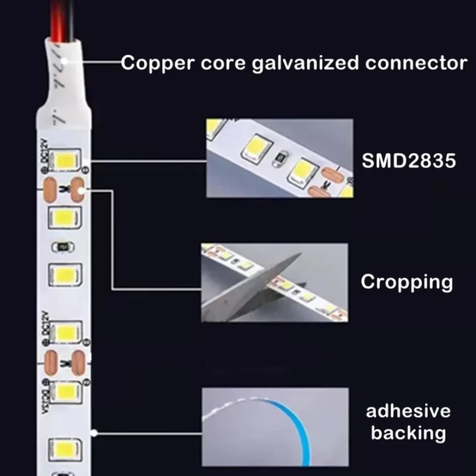 DC12V/24V SMD2835 LED Şerit 8m - Actinic Blue Led incelemesi ve fiyatı