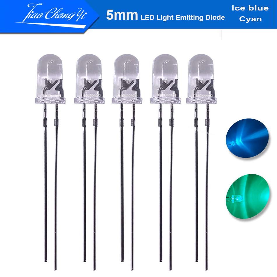 5mm 2pin Mavi Buz Mavisi 480nm - Actinic Blue Led incelemesi ve fiyatı