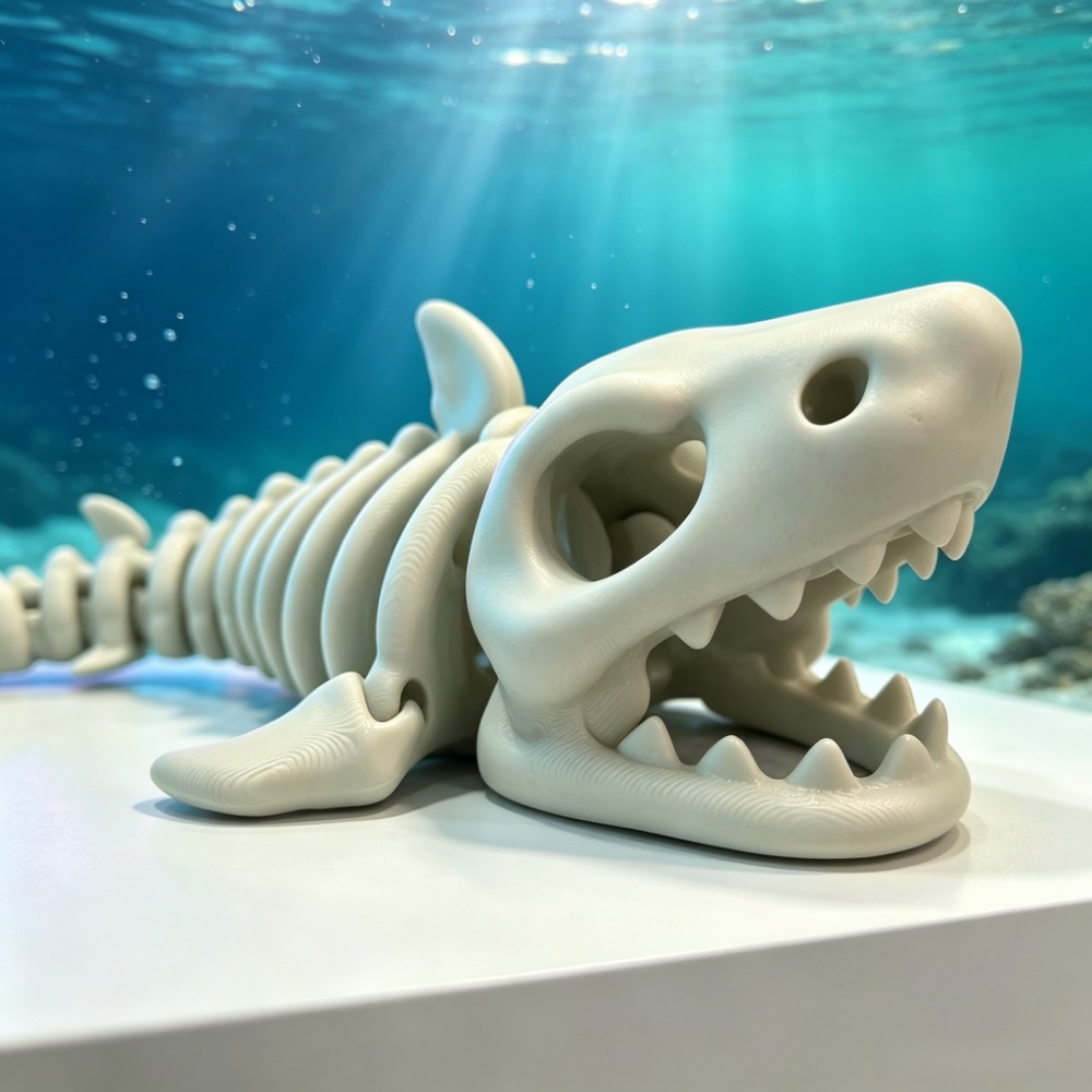 Köpekbalığı İskeleti Akvaryum  - Marine Aquarium Aquascape incelemesi ve fiyatı