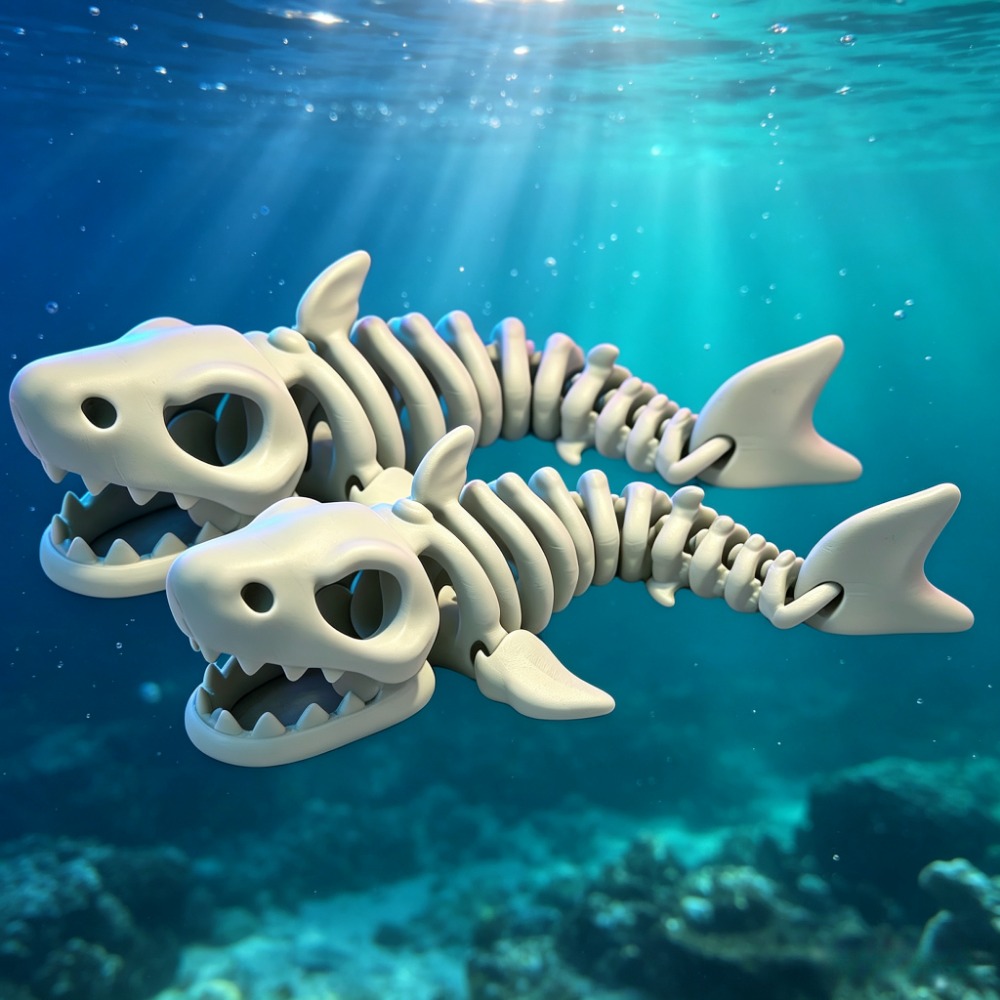Köpekbalığı İskeleti Akvaryum  - Marine Aquarium Aquascape incelemesi ve fiyatı