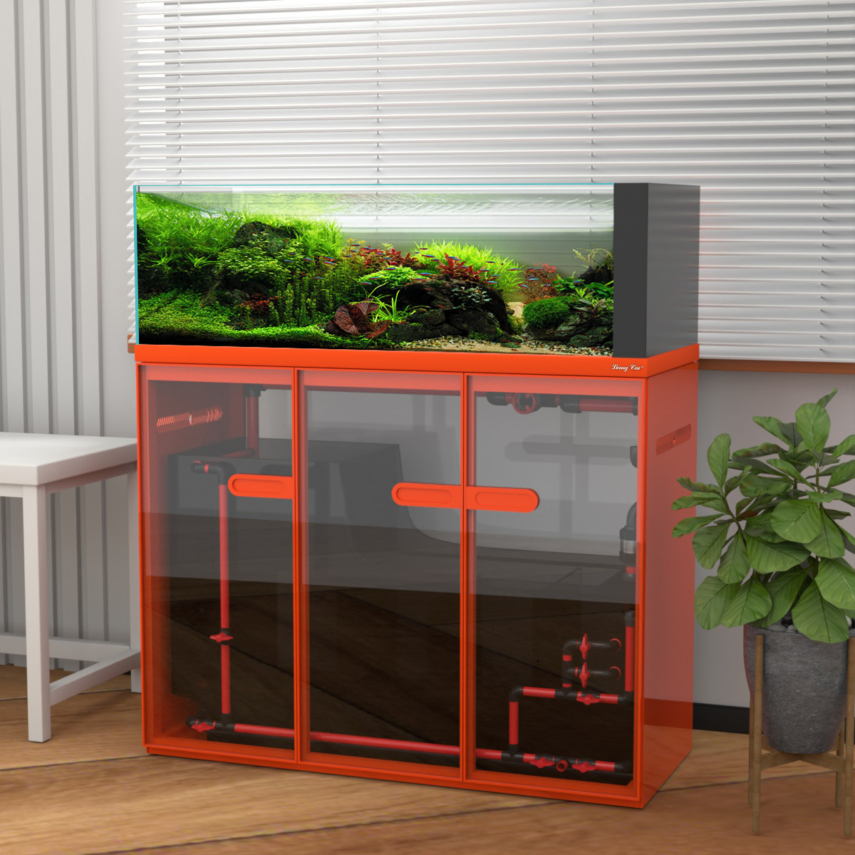 Büyük Modern Tarz Cam Akvaryum - Marine Aquarium Tank For Sale incelemesi ve fiyatı