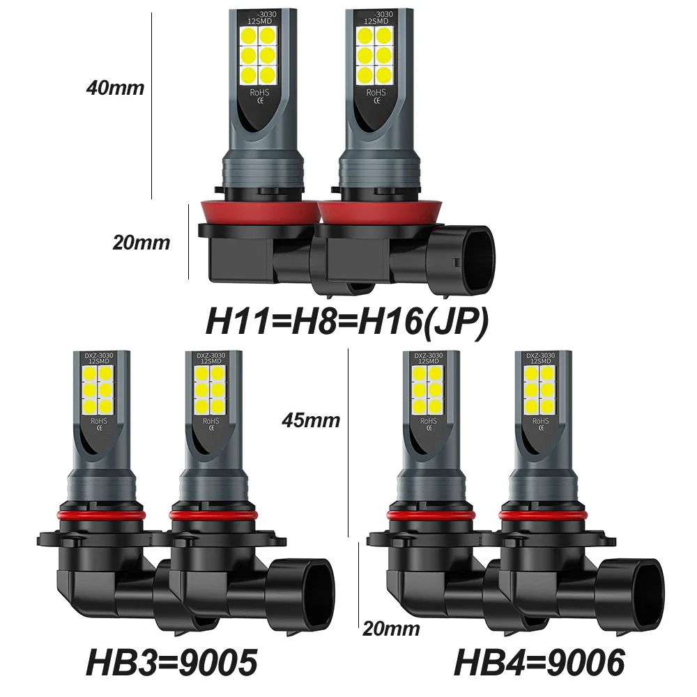 2 Adet H8 H11 LED Ampul 9005 H - Actinic Blue Led incelemesi ve fiyatı