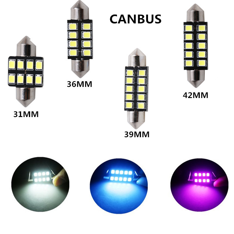 2 adet led C5W ışık fiston 31m - Actinic Blue Led incelemesi ve fiyatı