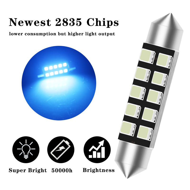 2 adet led C5W ışık fiston 31m - Actinic Blue Led incelemesi ve fiyatı