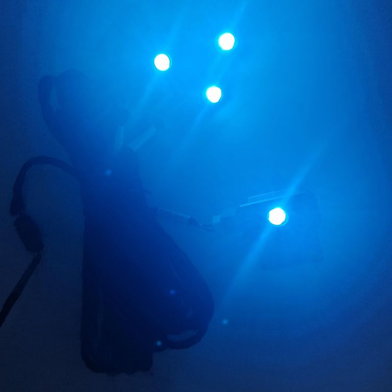 4 adet LED araba iç atmosfer ç - Actinic Blue Led incelemesi ve fiyatı