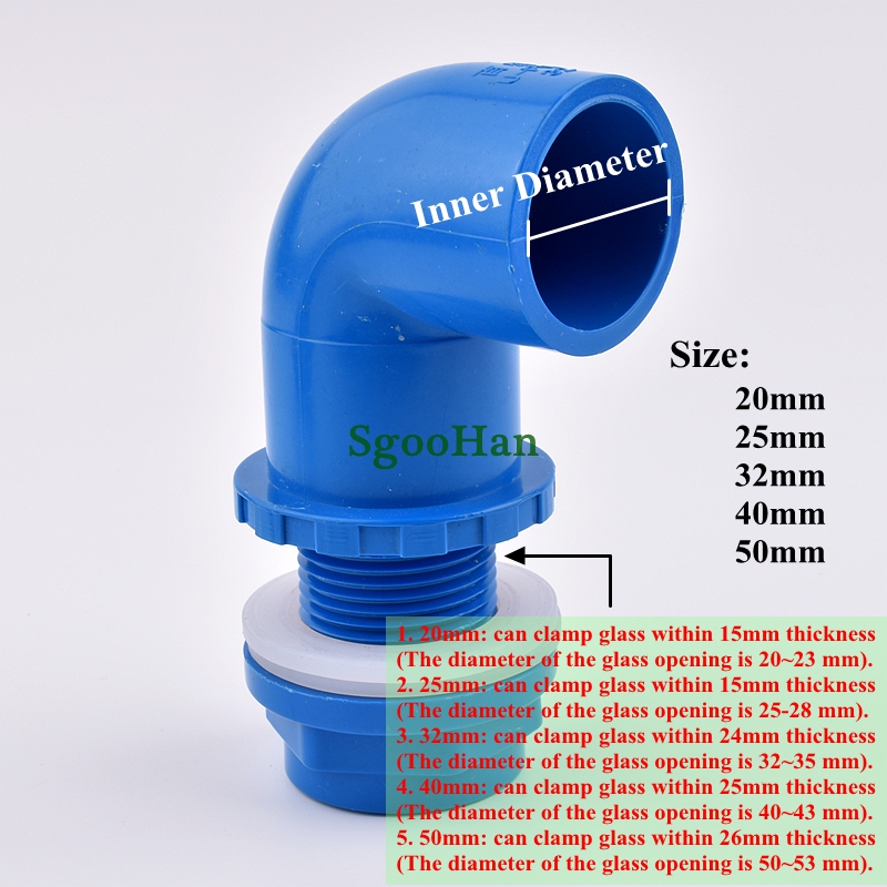 1 adet 5 boyutlu mevcut PVC bo - Marine Aquarium Overflow incelemesi ve fiyatı